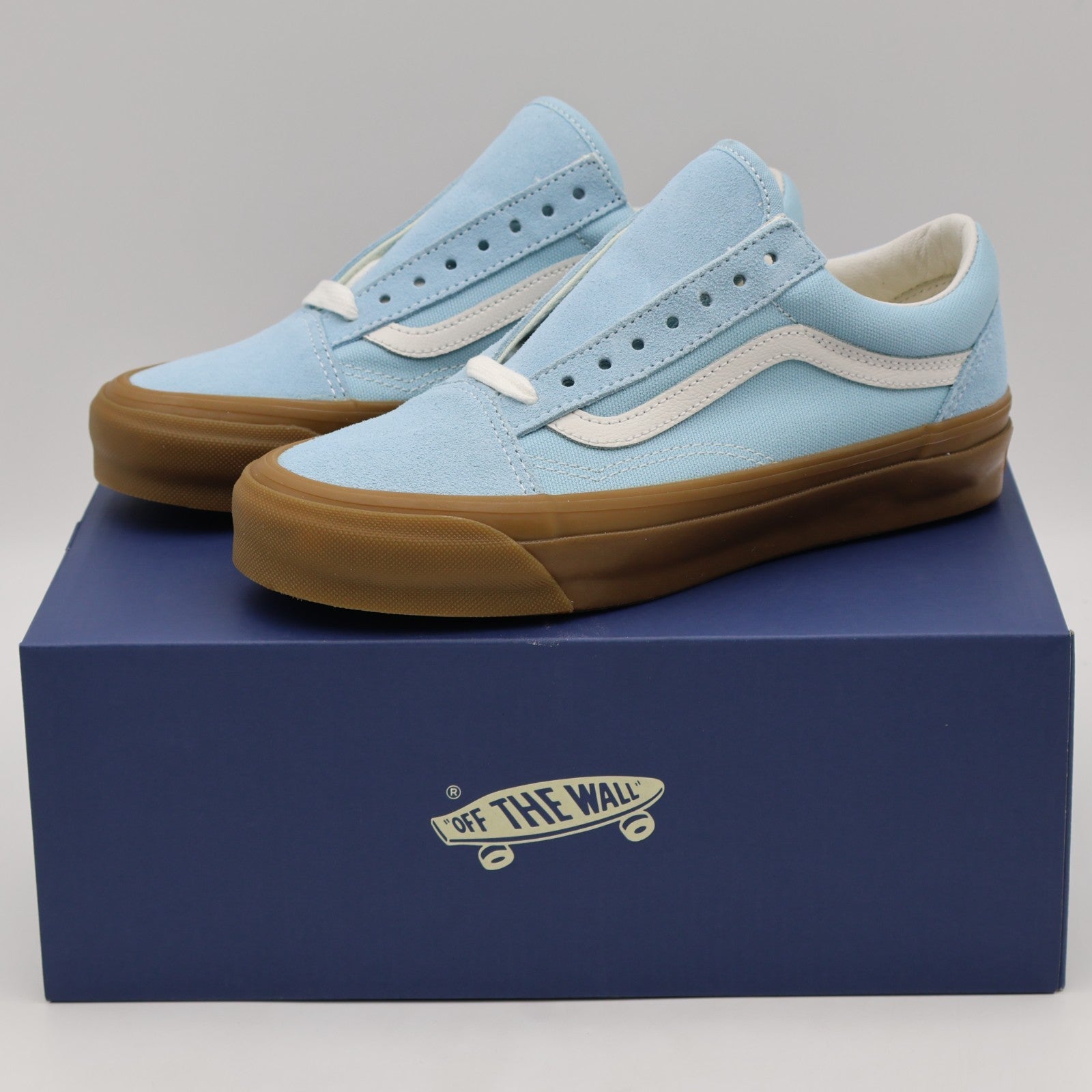 VN000D56CAU Vans Premium Old Skool Gum Crystal Blue (Men's)