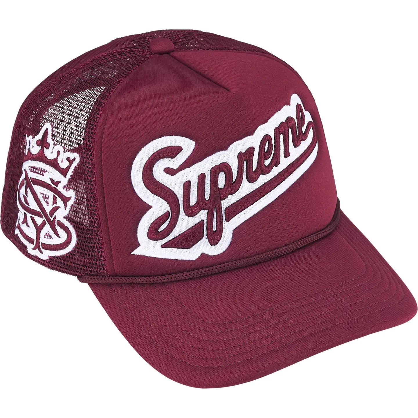 Supreme University Mesh Back 5-Panel Cardinal