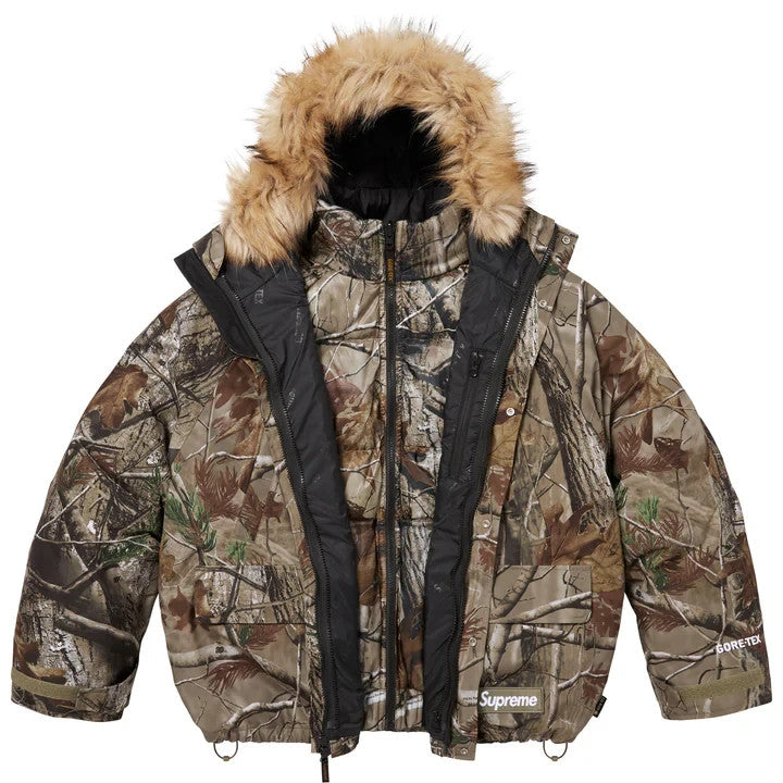 Supreme 2-in-1 GORE-TEX Parka Reversible 700-Fill Down Liner Jacket Camo