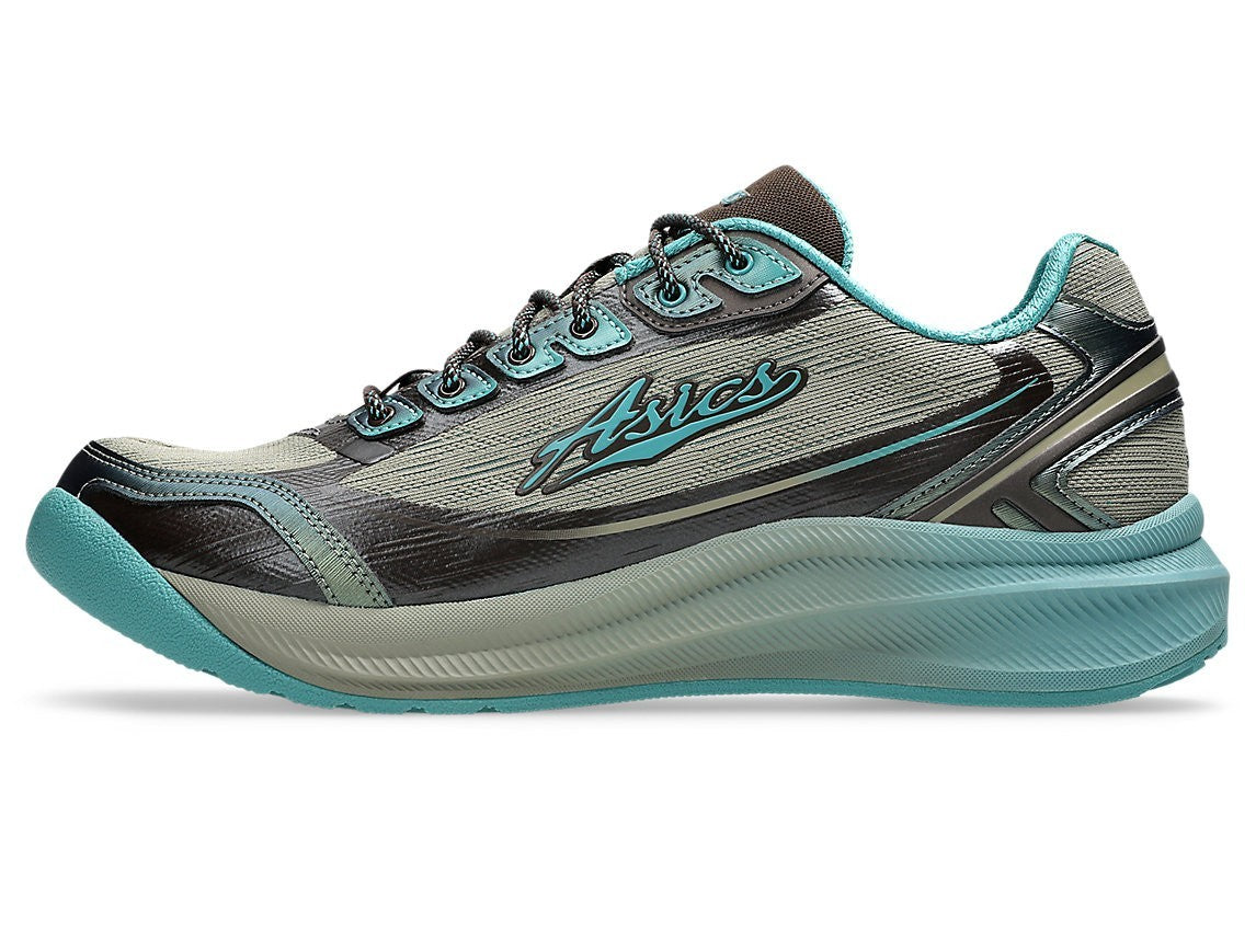 1203B111-200 Kiko Kostadinov à Asics Ilargi FF 2 "Driftwood/Dioptase" (Men's)