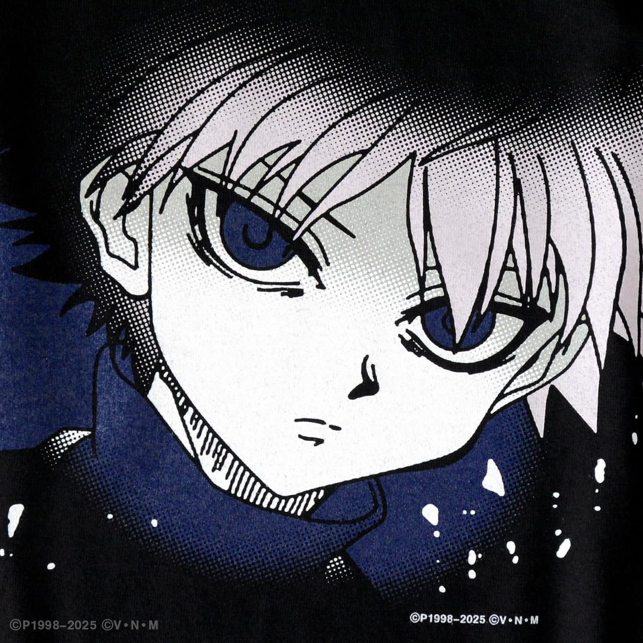 Geeks Rule HUNTERxHUNTER Silkscreen Printing T Shirt Killua Black