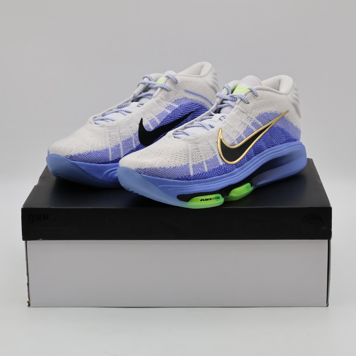 FV5952-100 Nike GT Hustle 3 White Royal Pulse Volt Black (FV5953-100) (Men's)