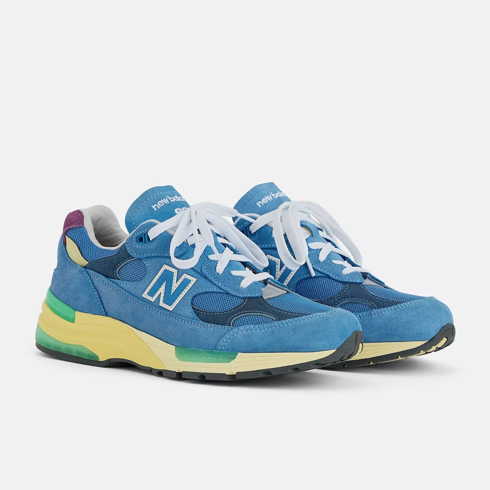 U9929NF New Balance 992 "Sea Stone/Green Apple" (Men's)