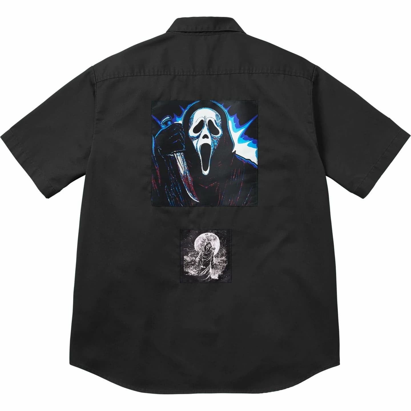 Supreme Ghostface S/S Work Shirt Black