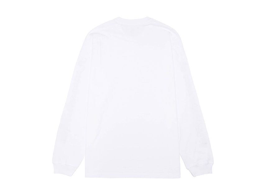 Supreme Old English L/S Top White