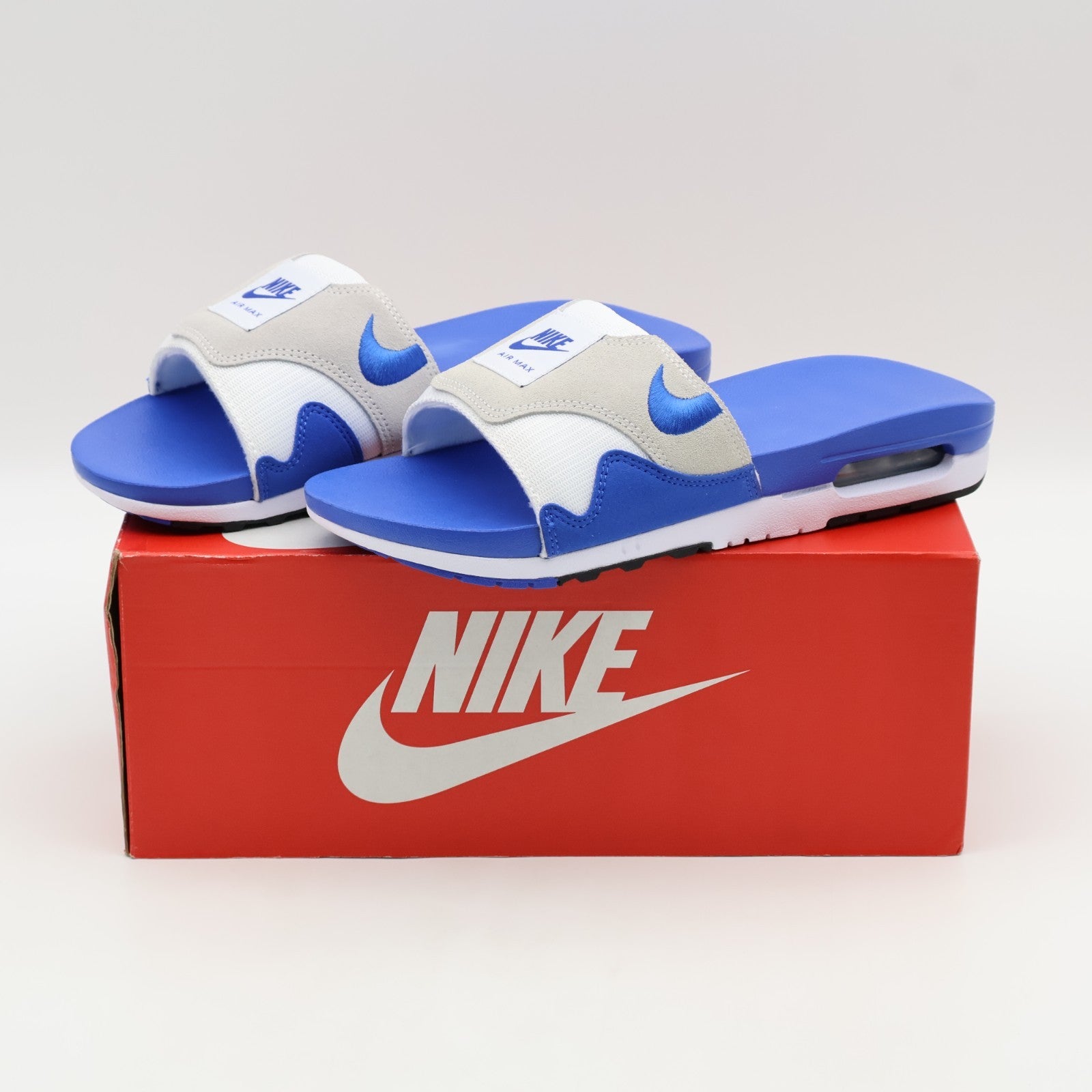 FJ4007-100 Nike Air Max 1 Slide Royal (Men's)