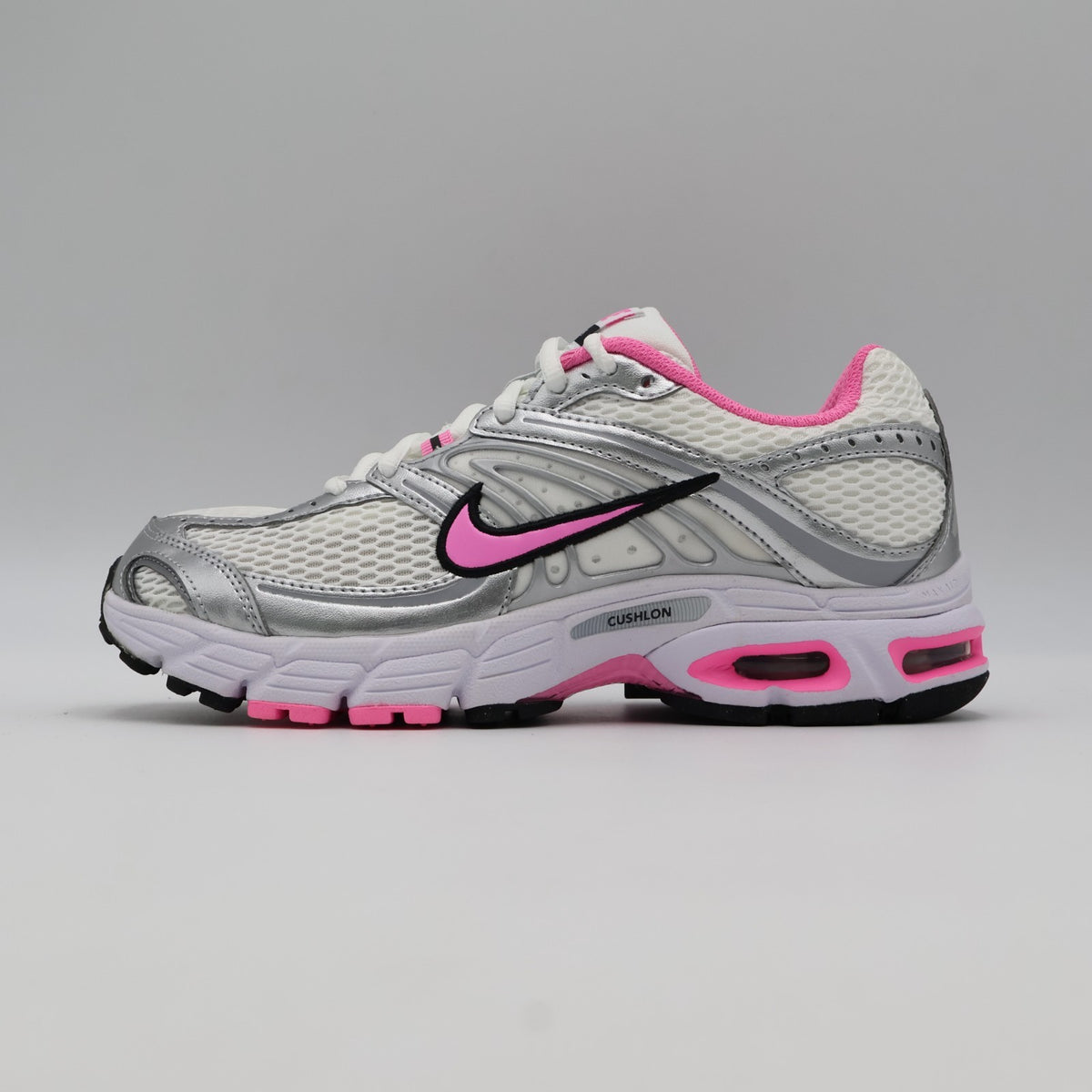 HQ2056-101 Nike Air Max Moto 2K White Metallic Silver Black Pink Spell (Women's)