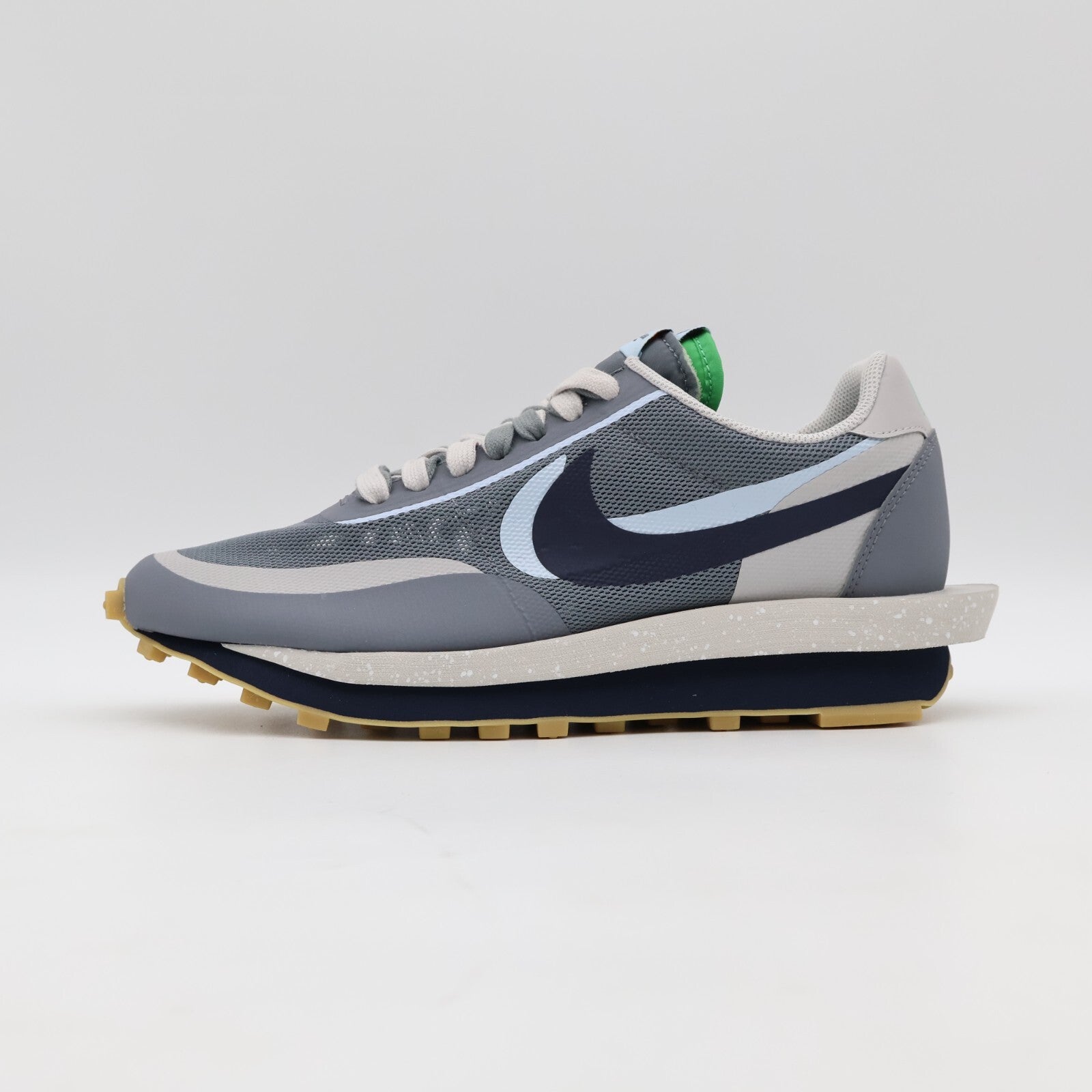 DH3114-001 CLOT x Sacai x Nike LD Waffle Grey Obsidian Cool Grey Navy Green