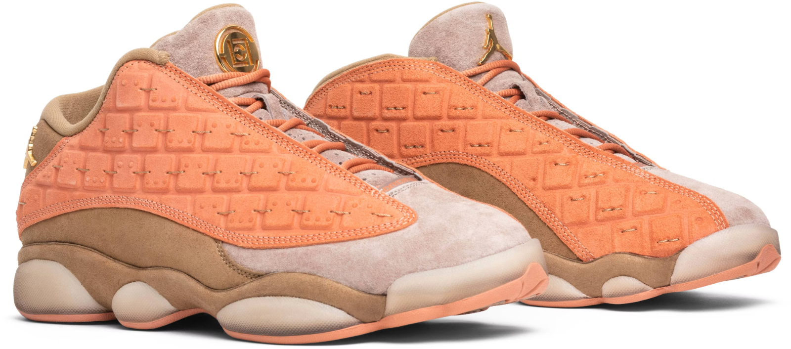 AT3102-200 CLOT Ã Nike Air Jordan 13 Retro Low "Sepia Stone" (Men's)