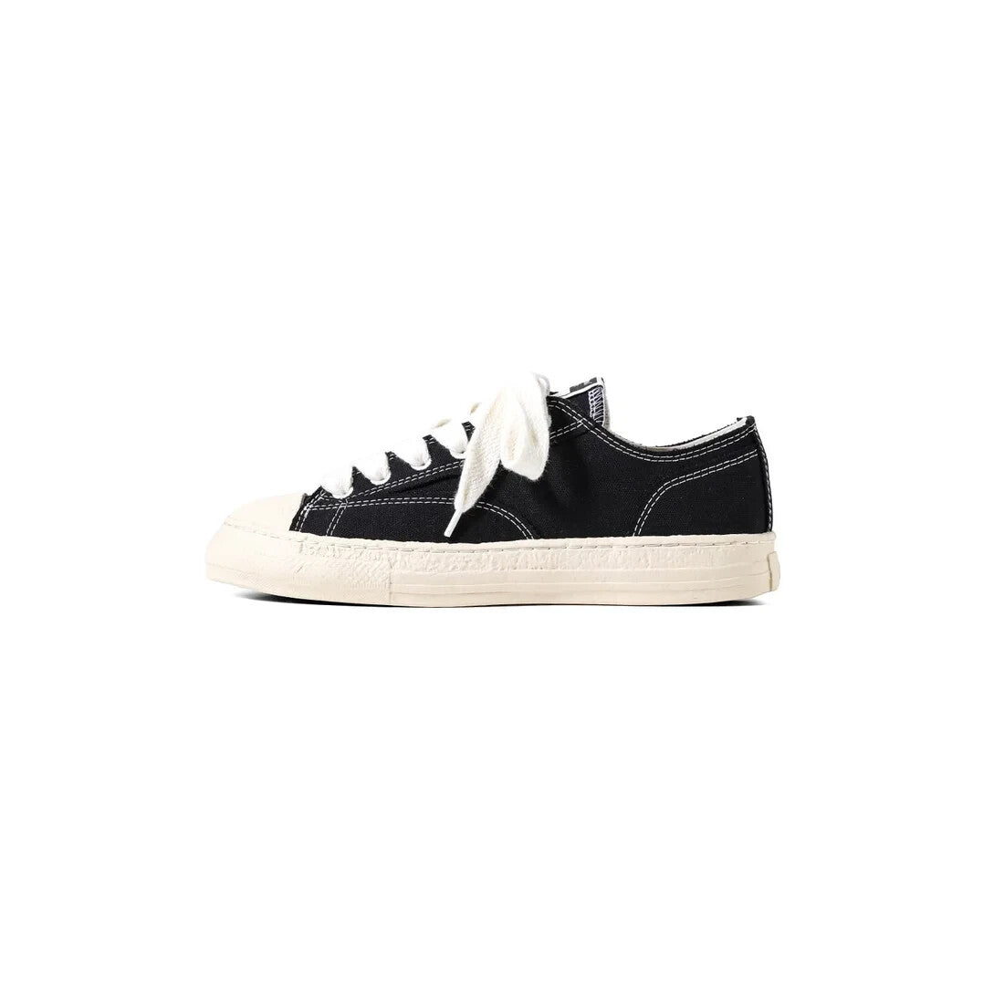 S14FW702-black Maison MIHARA YASUHIRO TRENT Canvas Low-Top Sneakers (Men's)