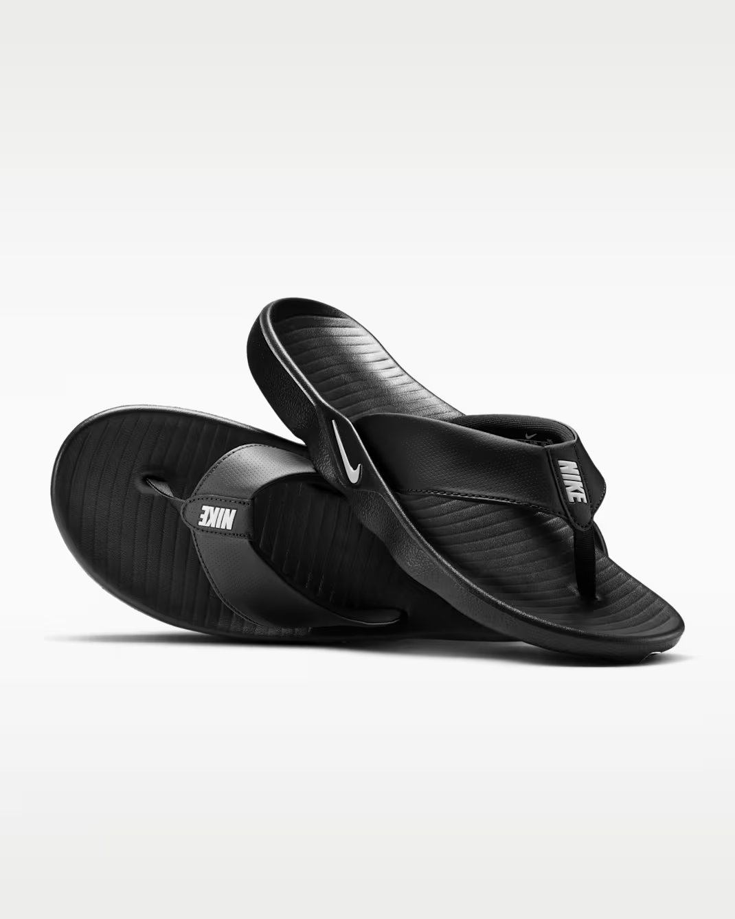 IH2380-001 Nike Marina Slide Black White (Men's)
