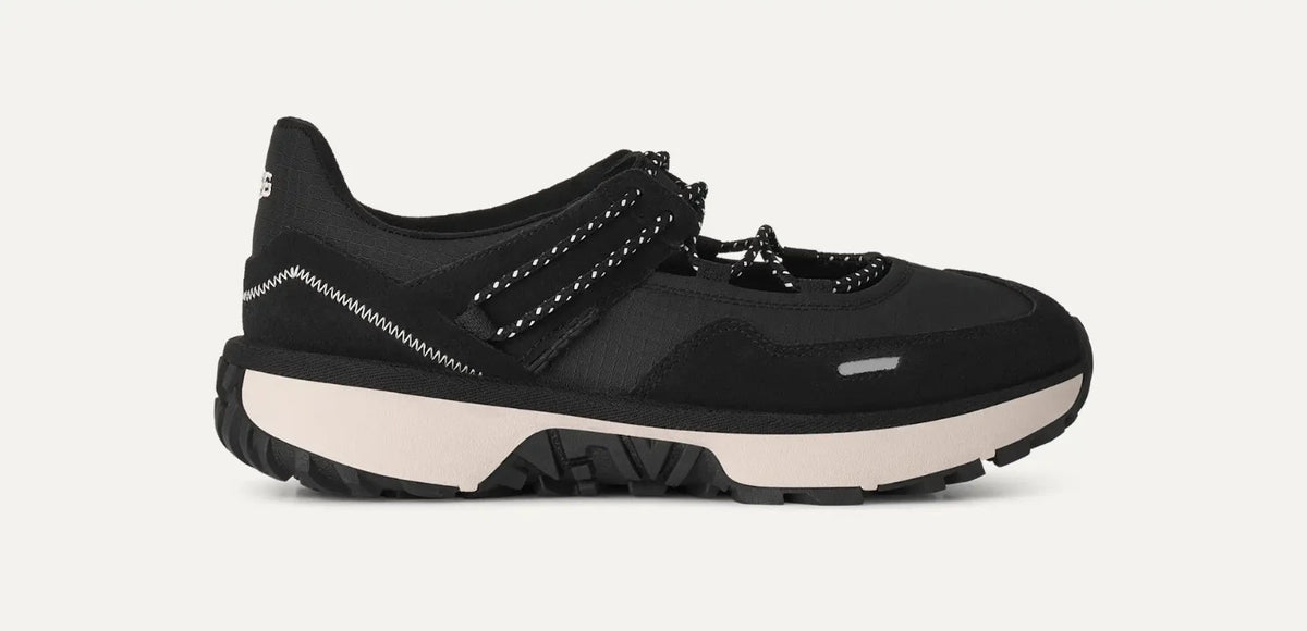 1184511-BLK UGG RETROFI LOW BALLET SNEAKER (Women's)