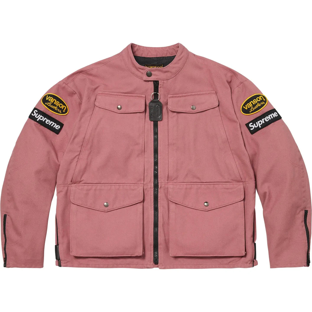 Supreme x Vanson Leathers Cordura Jacket Pink
