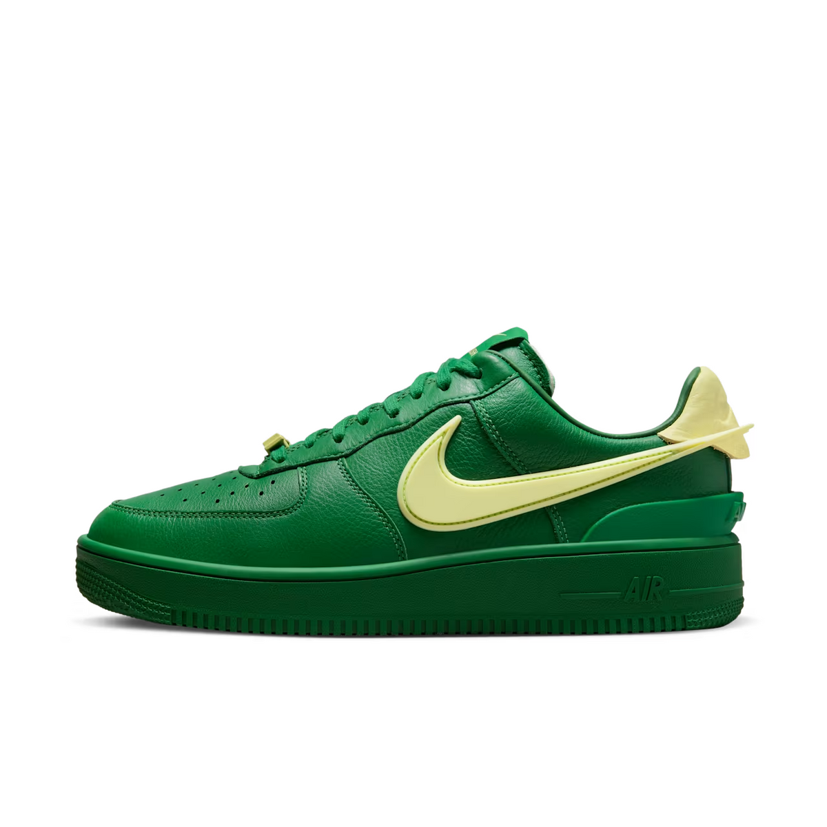 DV3464-300 AMBUSH Ã Nike Air Force 1 Low "Pine Green and Citron" (Men's)