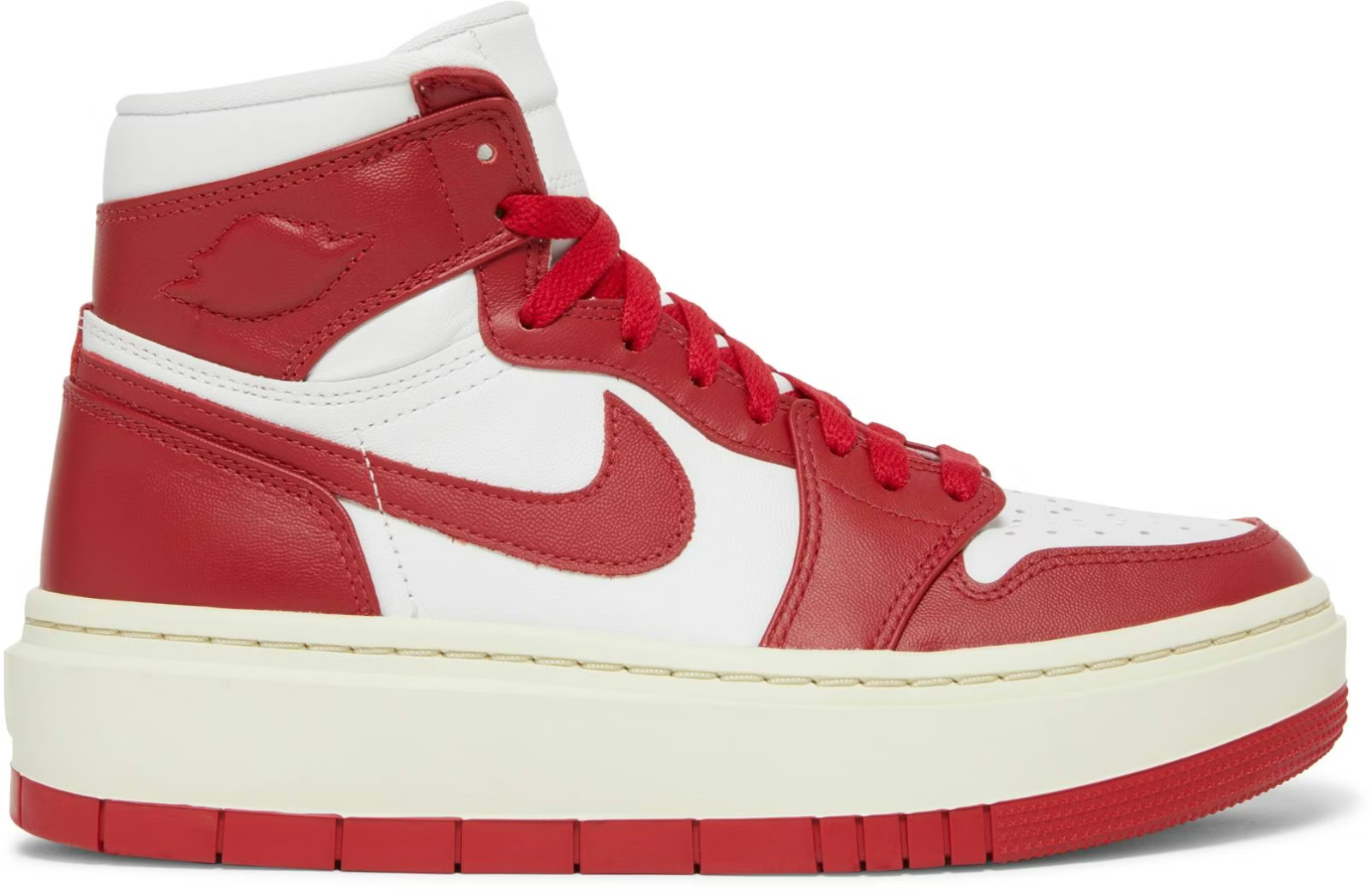 DN3253-116 Nike Air Jordan 1 High Elevate Varsity Red and Summit White (Women's)