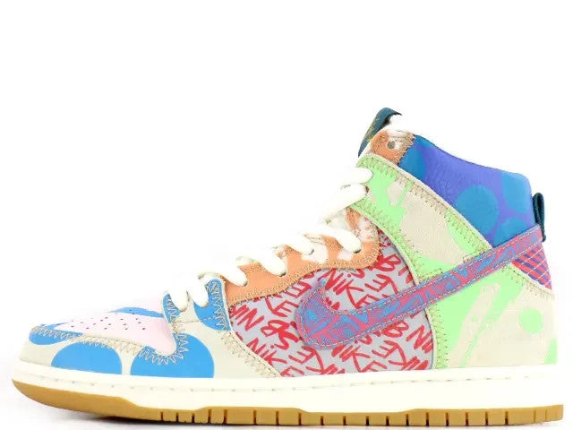 918321-381 THOMAS CAMPBELL Ã Nike SB Dunk High Ice Jade/Circuit Orange (Men's)