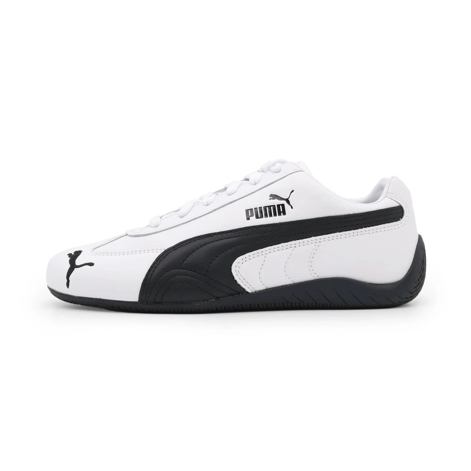 401603-02 Puma Speedcat Leather Puma White Puma Black (Men's)