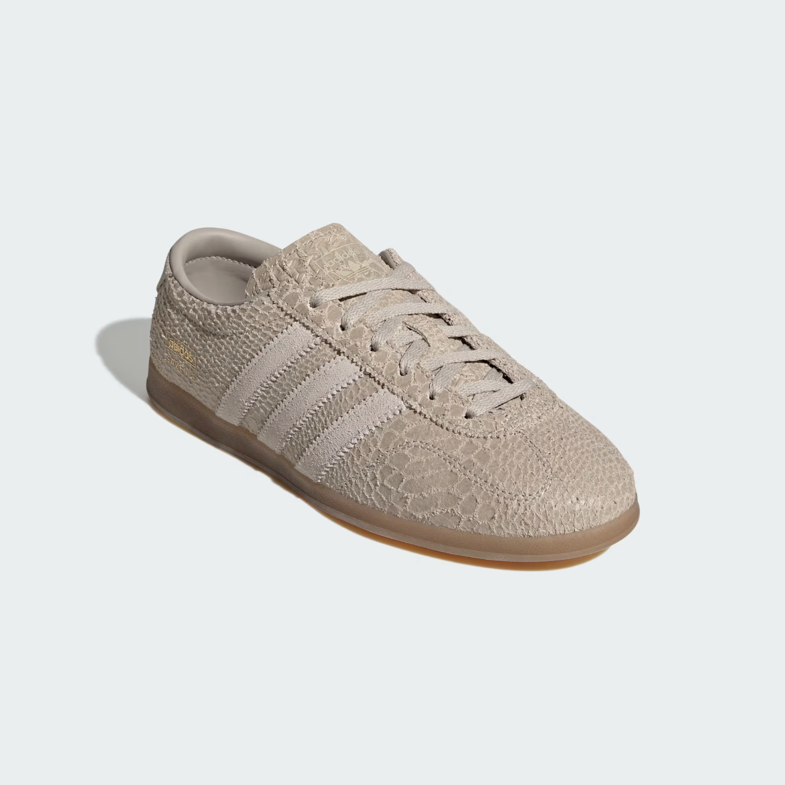 KI3579 adidas Gazelle Lo Pro Wonder Beige Alumina (Women's)