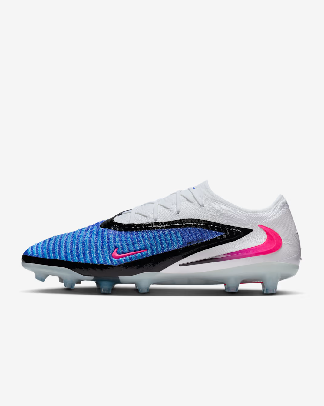 HQ2335-446 Nike Phantom 6 Low Elite Racer Blue White Pink Blast (Men's)