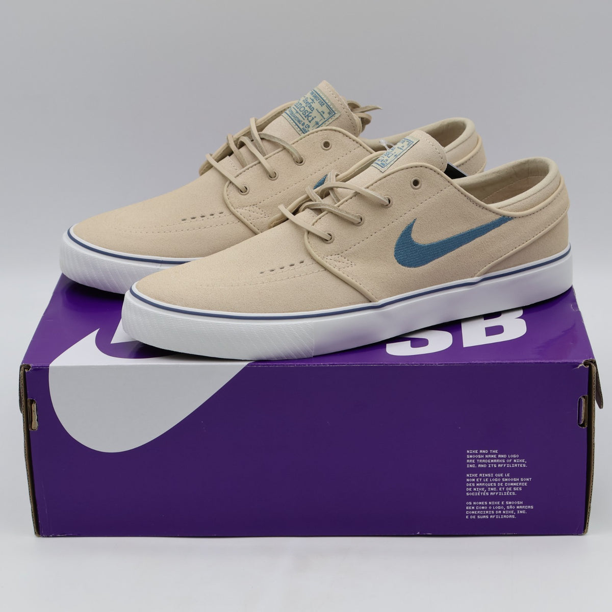 FD6757-101 Nike SB Zoom Janoski OG+ Sanddrift Thunder Blue Summit White (Men's)