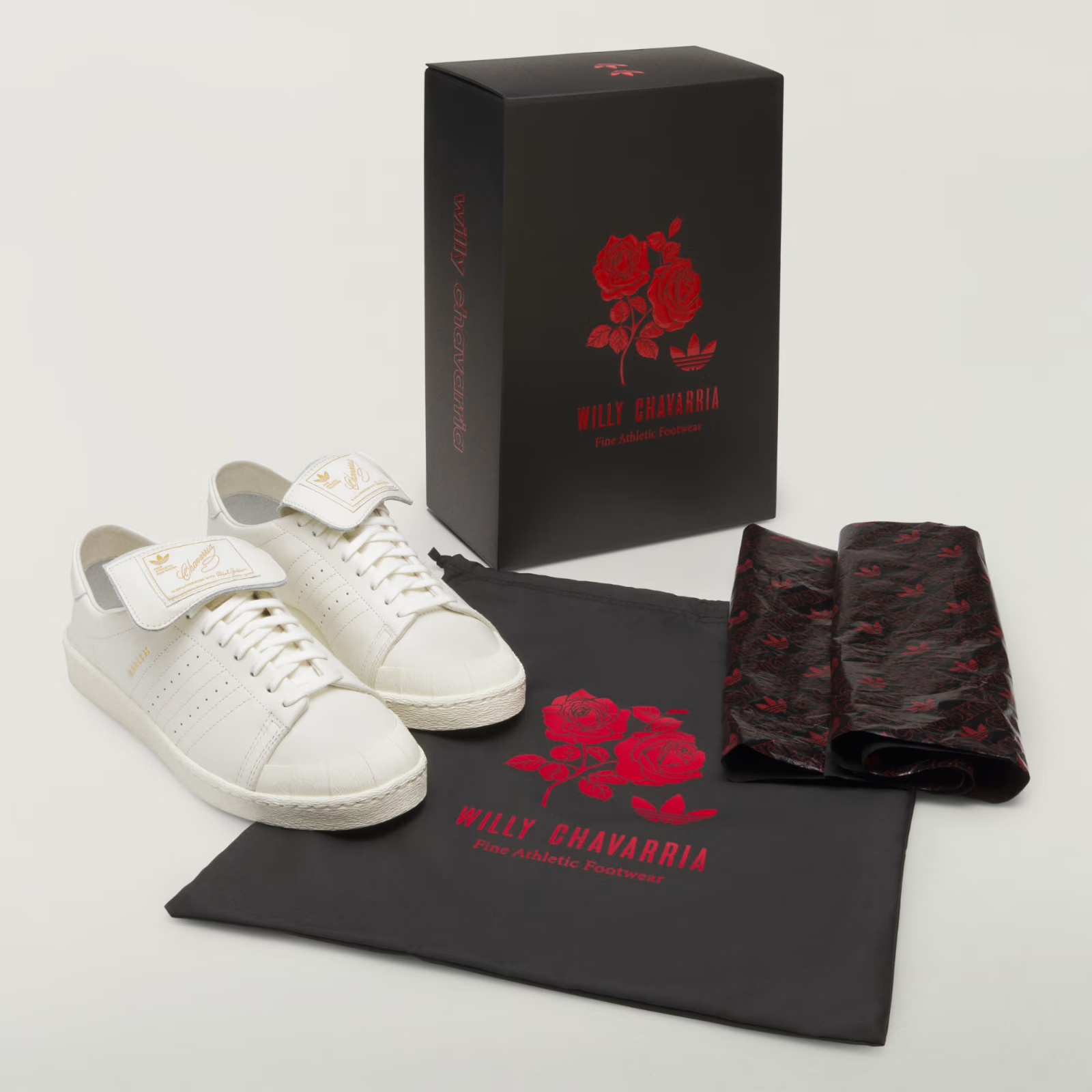 JP6108 Willy Chavarria adidas Originals Jabbar Low Off White (Men's)