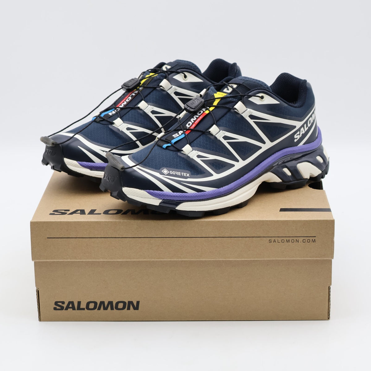 L47732500 Salomon XT-6 GORE-TEX Carbon Vanilla Ice Liberty (Men's)