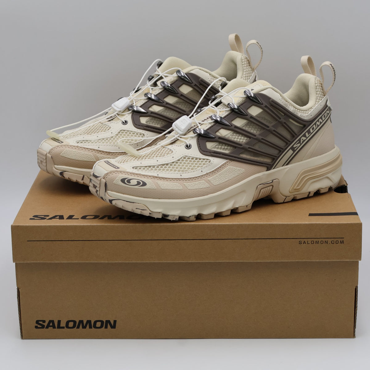 L47428700 Salomon ACS Pro Desert Almond Milk Cement Falcon (Men's)