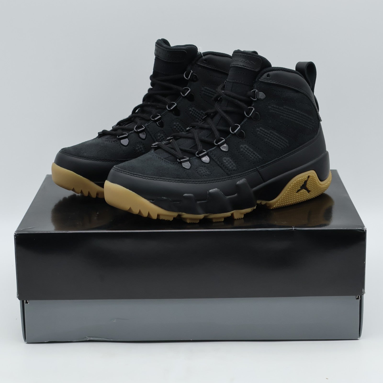 AR4491-025 Nike Air Jordan 9 Retro Boot Black Gum Light Brown (2025) (Men's)