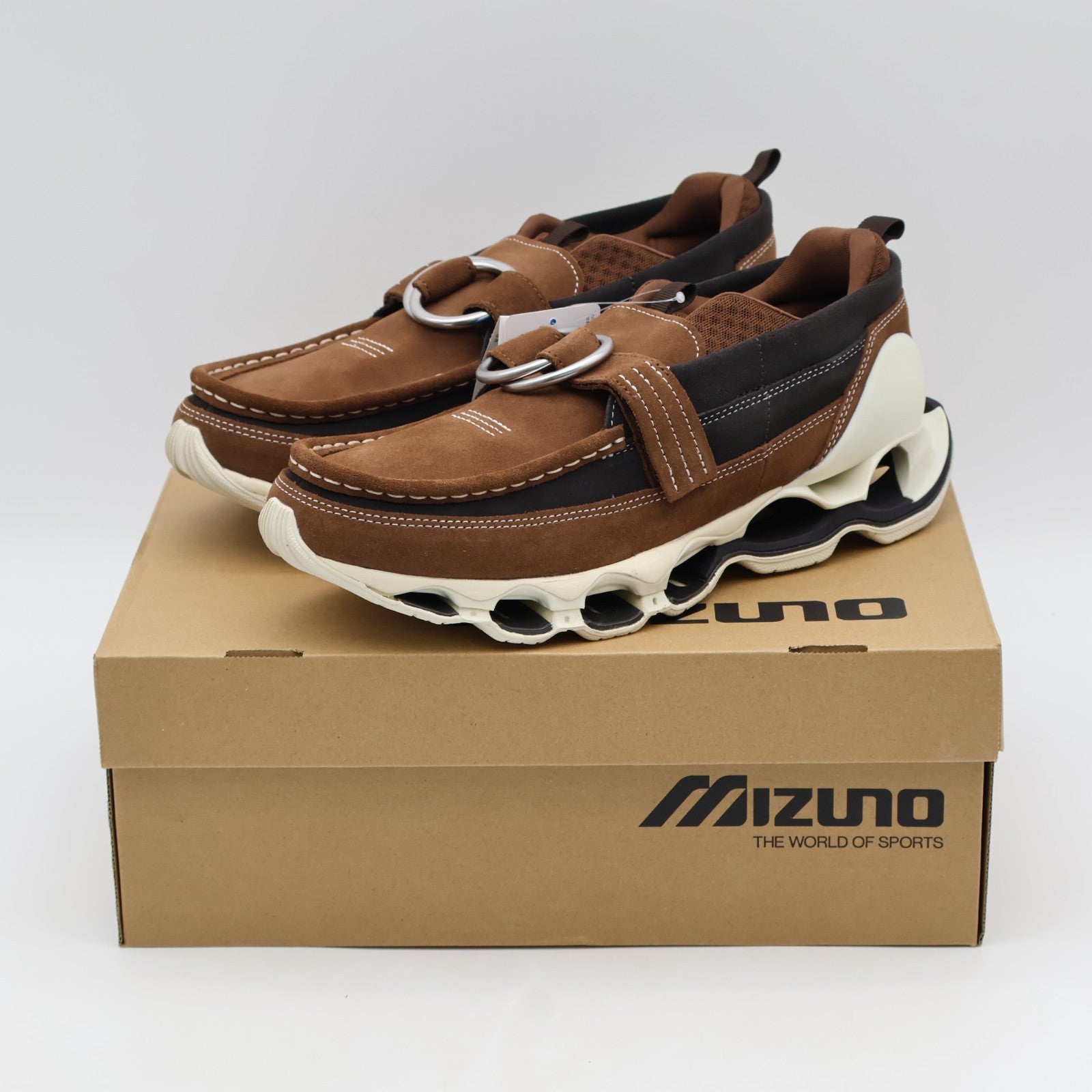 D1GD261901 SETSUMASA KOBAYASHI Ã Mizuno Wave Prophecy Ring Moc "Brown/Off White"
