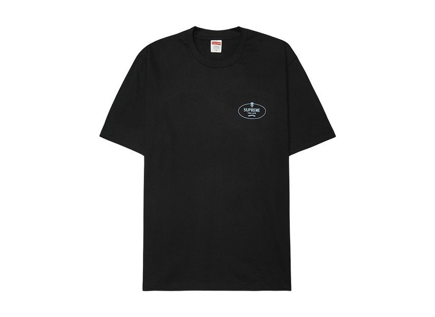 Supreme Crest Tee Black