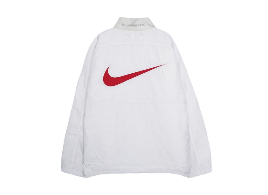 Supreme x Nike Ripstop Pullover White