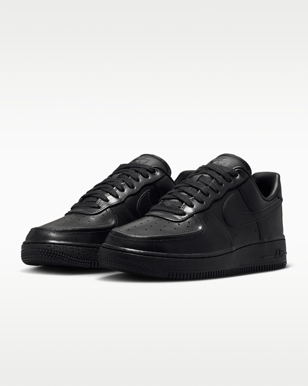 IO3124-001 Nike Air Force 1 Low Triple Black (Women's)