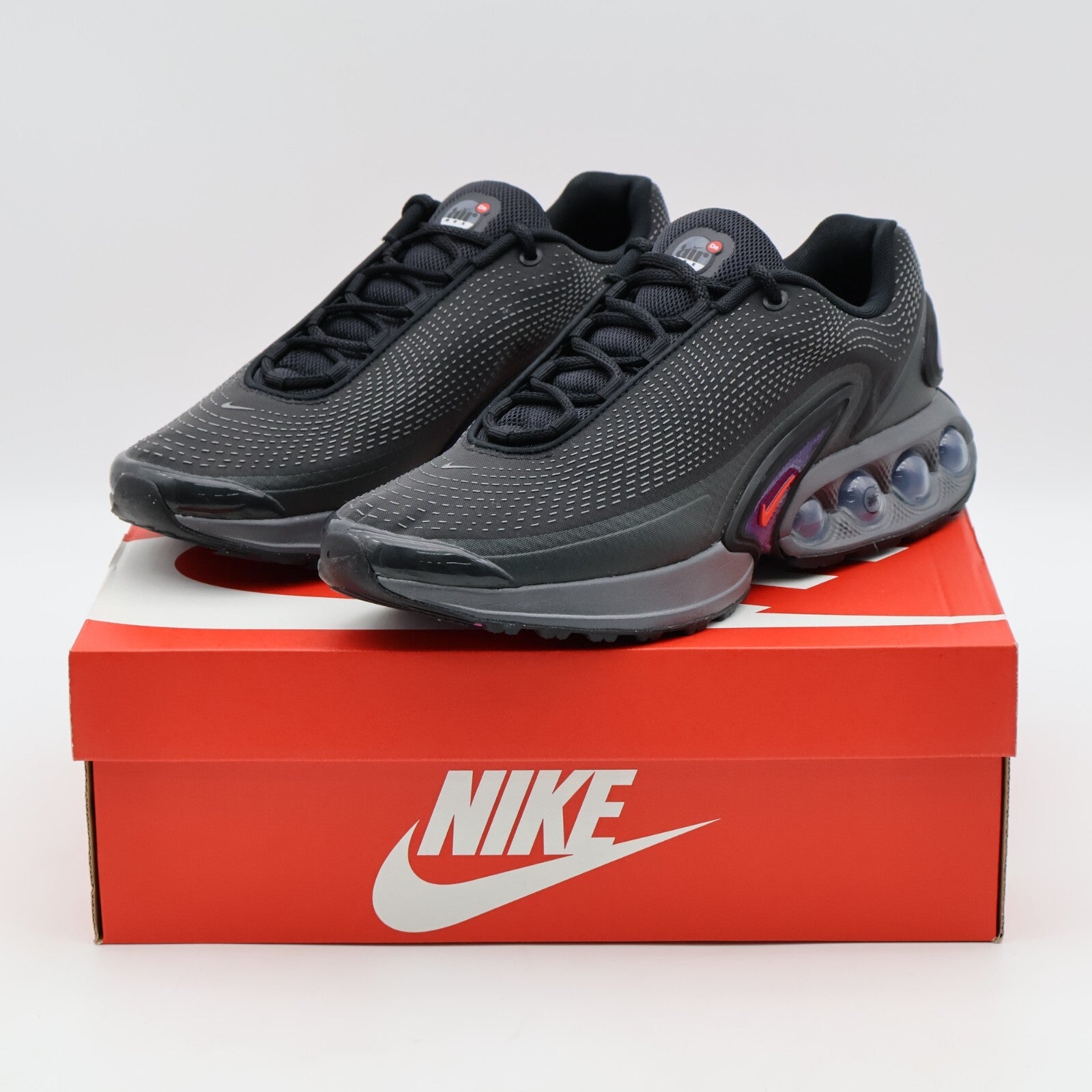 DV3337-001 Nike Air Max DN Anthracite Light Crimson Dark Smoke Grey (Men's)