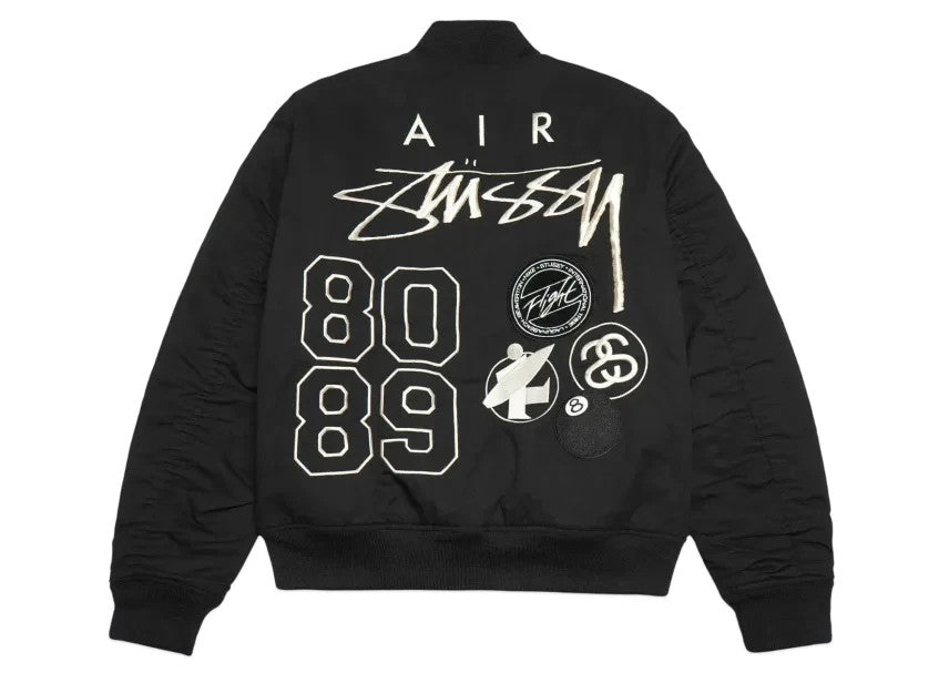 Nike Stussy Reversible Jacket Black