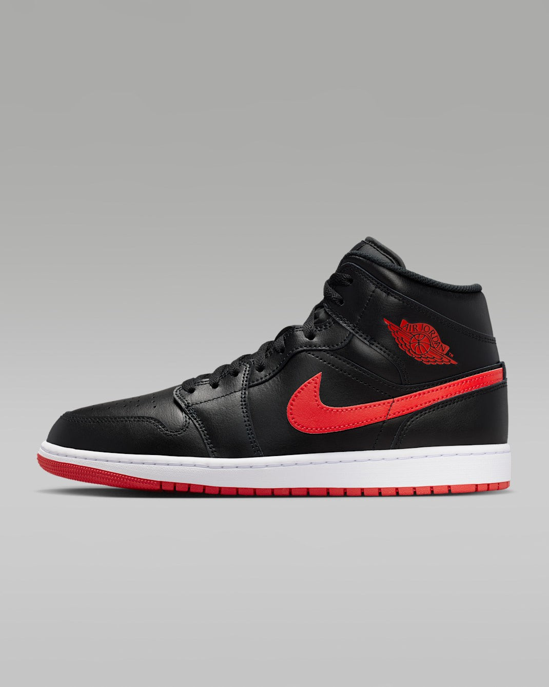 DQ8426-005 DQ8426-005 Nike Air Jordan 1 Mid BlackUniversity Red (Men's)