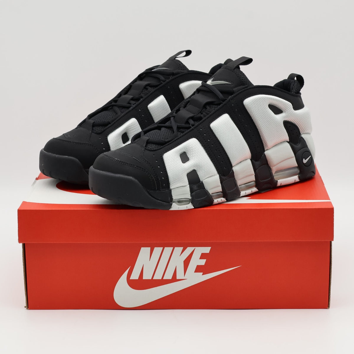 FZ3055-001 Nike Air More Uptempo Low Black Photon Dust (Men's)