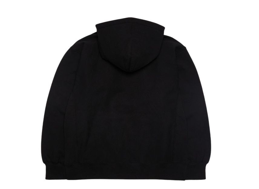 Supreme Cross Box Logo Hooded Sweatshirt Black