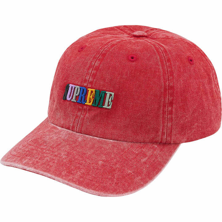 Supreme Pigment Dye 6-Panel Red