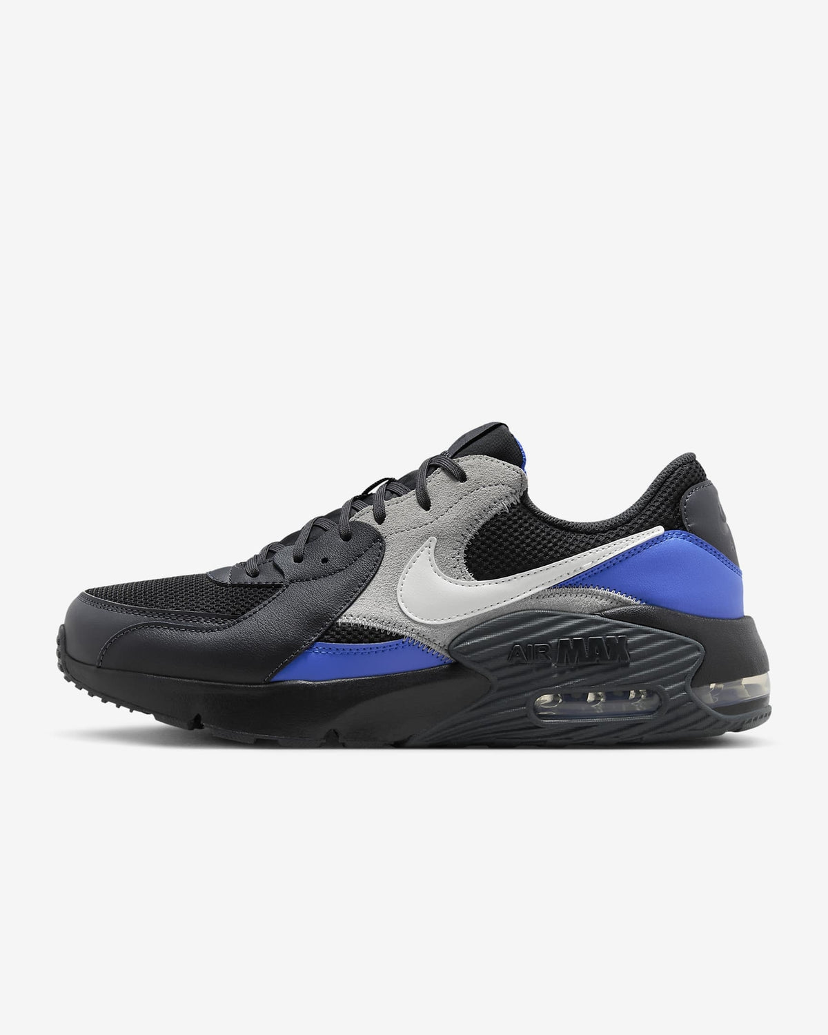 FZ5486-001 Nike Air Max Excee Dark Smoke Grey Black Racer Blue Summit (Men's)