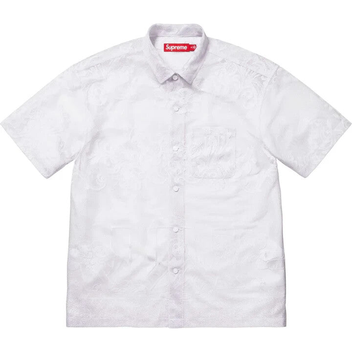 Supreme Last Supper Lace S/S Shirt White