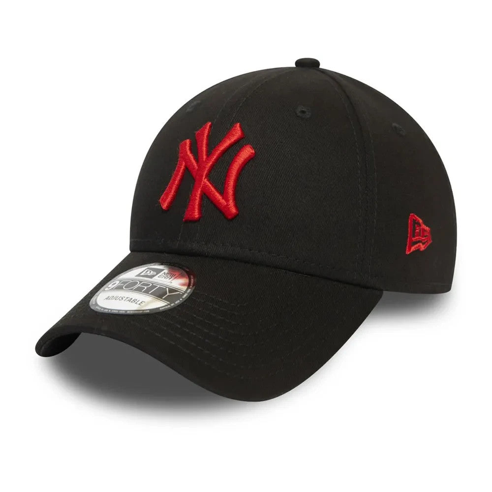 NEW ERA LA NYY 940 9FORTY League Basic Cap NY Black Red