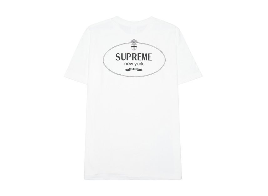 Supreme Crest Tee White