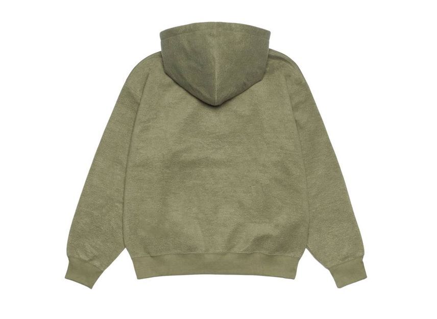 Supreme Inside Out Box Logo Hooded Sweatshirt Light Olive