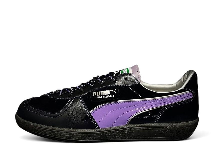 402407-01 magforlia Puma Palermo MIJ Fujieda Black Light Purple (Men's)