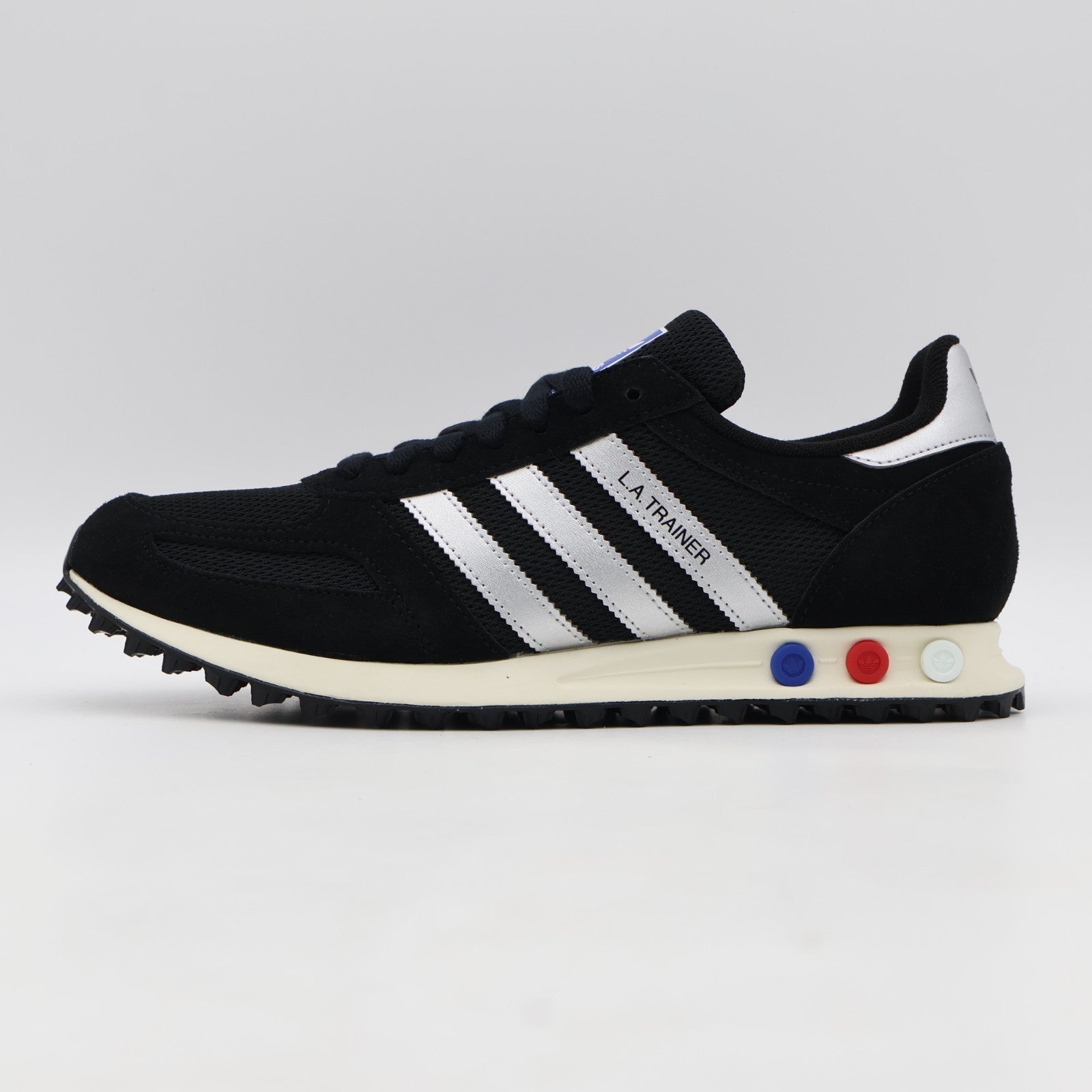KJ4381 adidas LA Trainer OG Core Black Silver Metallic (Men's)