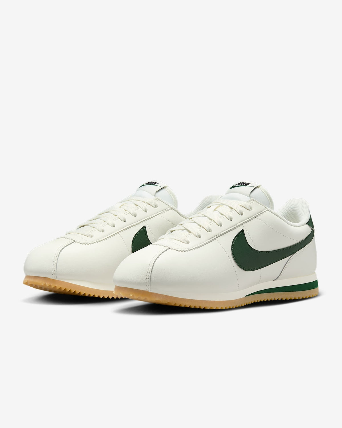 DN1791-110 Nike Cortez Sail Gum Yellow Black Fir (Women's )