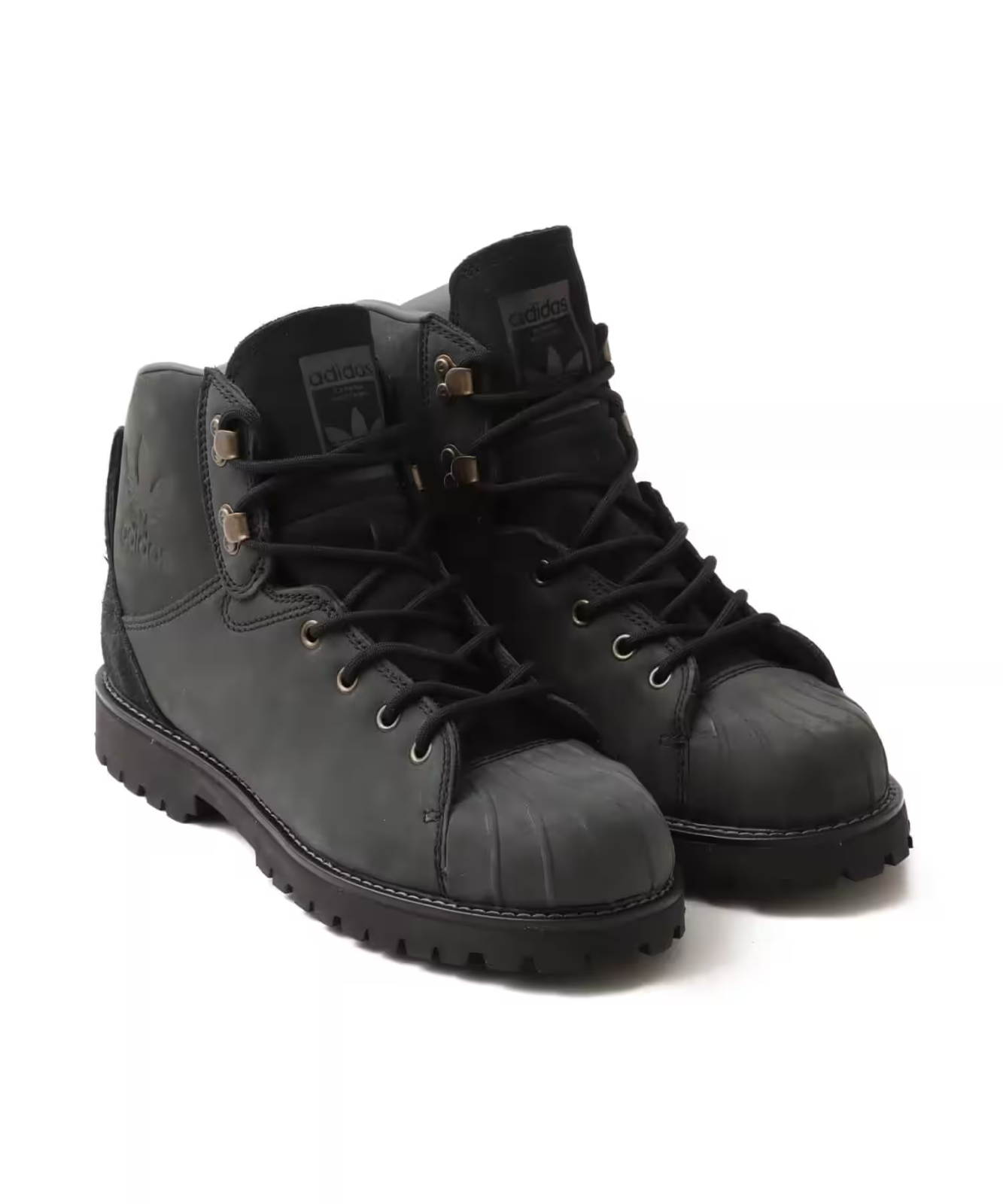 JQ3172 adidas SUPERSTAR BOOT CBLACK CBLACK GREFIV (Men's)