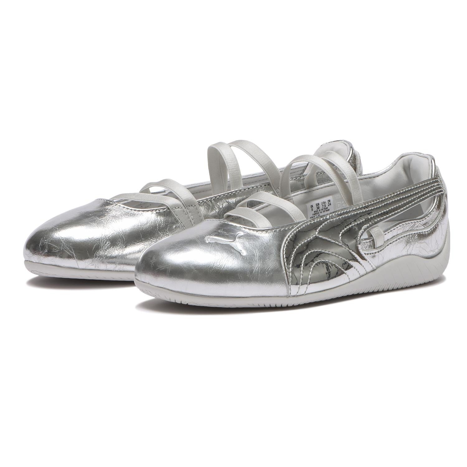 408264-01 Puma Speedcat Ballet Lustre PUMA Silver Feather Gray (Women's)