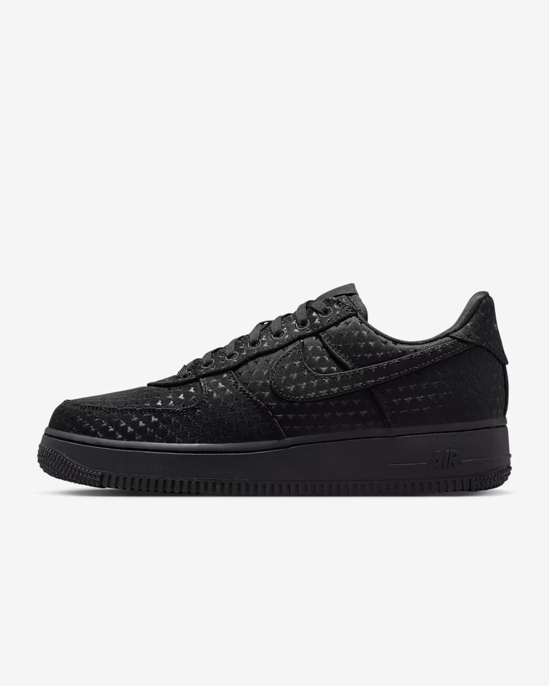 IQ9965-001 Nike Air Force 1 Low Valentineâs Day Triple Black (2026) (Women's)