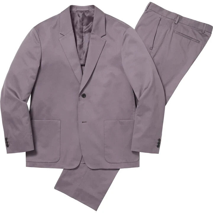 Supreme Sea Island Cotton Suit Purple